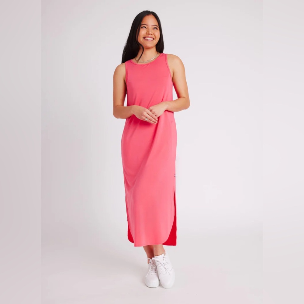 Kit and ace Yellow Banyan tank dress